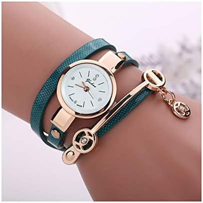 CNSP VIVIZEY Fashion Bracelets New Women Luxury Multilayer Leather Watch Bracelet Analog Quartz Wristwatch for Women Bangle Jewelry Dropship