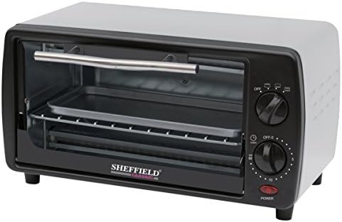 Sheffield Classic 12l Plastic Electric Oven Toaster Griller (Black)