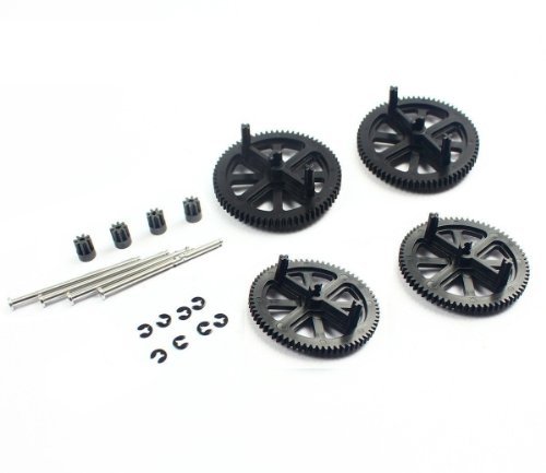 Teenitor® For Parrot AR Drone 2.0 Quadcopter Spare Parts Motor Pinion Gear + Gears & Shaft Set Shipping by FBA USA