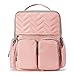 SoHo NY Diaper Backpack Bag 4Pc Chevron, Pink