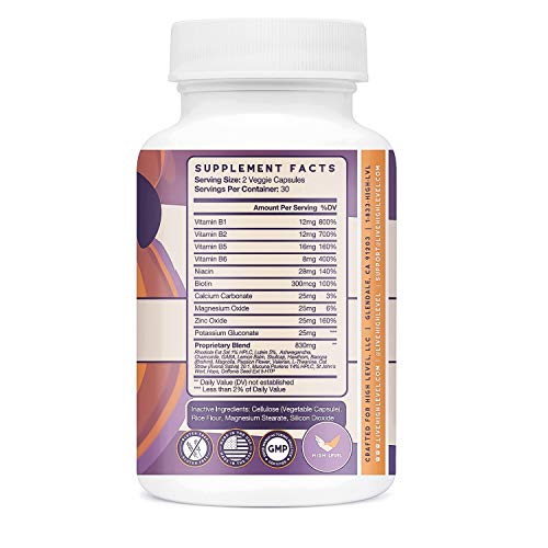 High Level NeuroChill Ultra Premium Stress Relief and Mood Enhancer