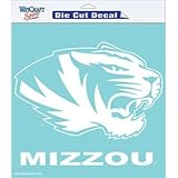 NCAA Missouri Tigers Die-Cut Decal, 8