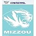 NCAA Missouri Tigers Die-Cut Decal, 8