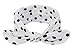 Lanzom Women Wide Brim UV Protection Summer Sun Hat Beach Visor Cap UPF 50+(A-Rose)