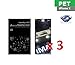PowerDigital(TM) Diamond Sparkling Glitter Screen Protector for iPhone X / iPhone 10 2017 with Lint Cleaning Cloth (Retail Packaging, PET Material) - 3 Pack