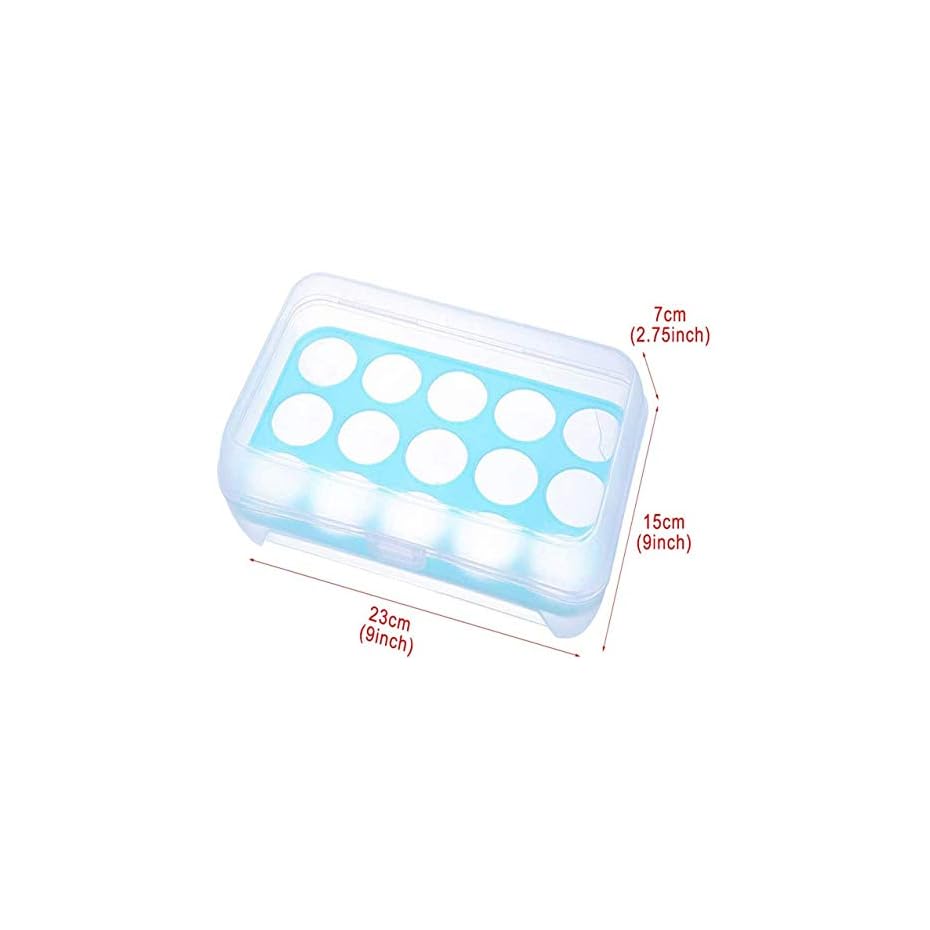 Eierhalter, Xaoyaya Eieraufbewahrungsbehälter für Kühlschrank