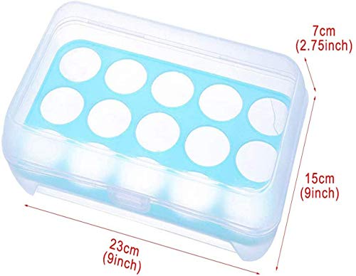 Eierhalter, Xaoyaya Eieraufbewahrungsbehälter für Kühlschrank