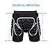 Protection Hip 3D Padded Protective Shorts for Snowboard Skate and Ski