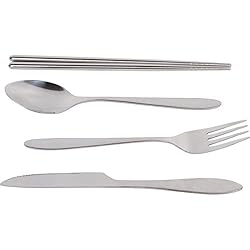 Roaming Cooking Reusable Travel Utensils with Case