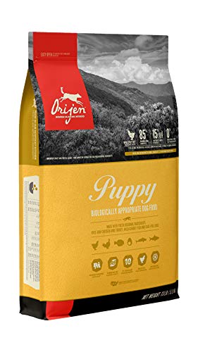 ORIJEN Dry Dog Food, Puppy, Biologically Appropriate & Grain Free (Best Food For Pug Puppies)