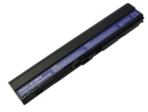 14.8volt 2100mAh Acer AL12B32 Battery for Laptop Aspire One 756, Aspire One 765