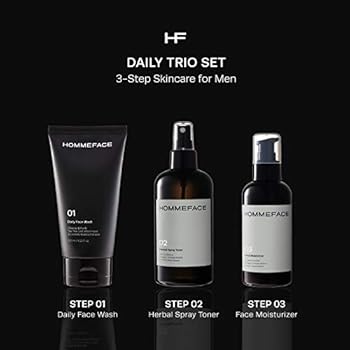 daily skin care routine set