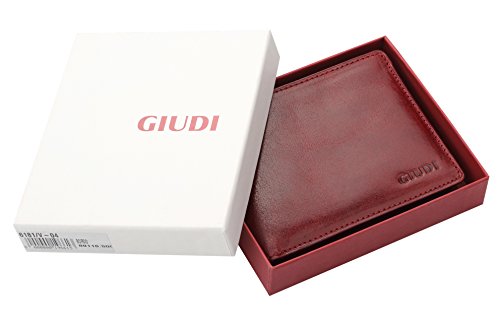Giudi Genuine Leather men's Wallet Card Holder Made in Italy