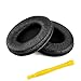Geekria QuickFit Replacement Ear Pads for Bose QuietComfort QC1 Headphones Ear Cushions, Repair Parts (Black)