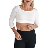 HALFTEE 3/4 Sleeve Layering Tee | Demi Cami for Women & Teens | Cute Crop Top | XS-6X