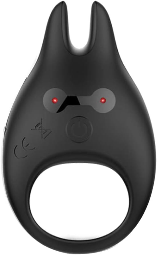 7 Frequency Vibrantor Cook Ring Small Devil Shape Pennis Ring Adult Six-Toy for Couple