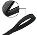 Hi Kiss 6ft 30ft 50ft 100ft 160ft 200feet Black Extra Long Line Training Dog Leash - for Large,Medium and Small Dogs - Long Lead - Great for Training, Play, Camping, or Backyard