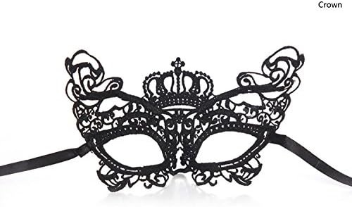 Lace Eye Mask Women Girl Sexy Mysterious for Halloween Masquerade Party Dreamax