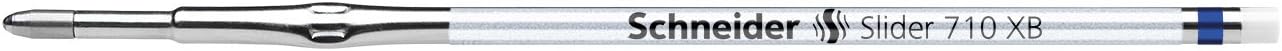 Schneider 171003 Slider 710 Ballpoint Pen Refill ViscoGlide Technology Line Width XB Pack of 10 Blue - Image 3