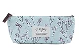 Leegoal Canvas Pencil Case, Set of 4 (Color may vary)