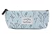 Leegoal(TM) Elegant Canvas Pastorable Floral Pen Pencil Pouch with Zipper Closure (#04)