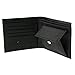 Alpine Swiss Mens Leather Bifold Wallet with Coin Pocket Purse Pouch & 2 Bill Sections