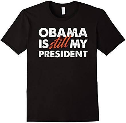 Mens US Presidential Election T Shirt Obama is Still my President 2XL Black