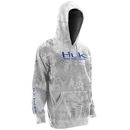 Marolina Outdoor H1300008-YT1-M Huk Full Kryptek Performance Hoodie, Kryptek Yeti, Medium