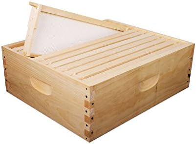 Farmstand Supply 10-Frame Medium Honey Super Kit w/wooden frames Assembled by