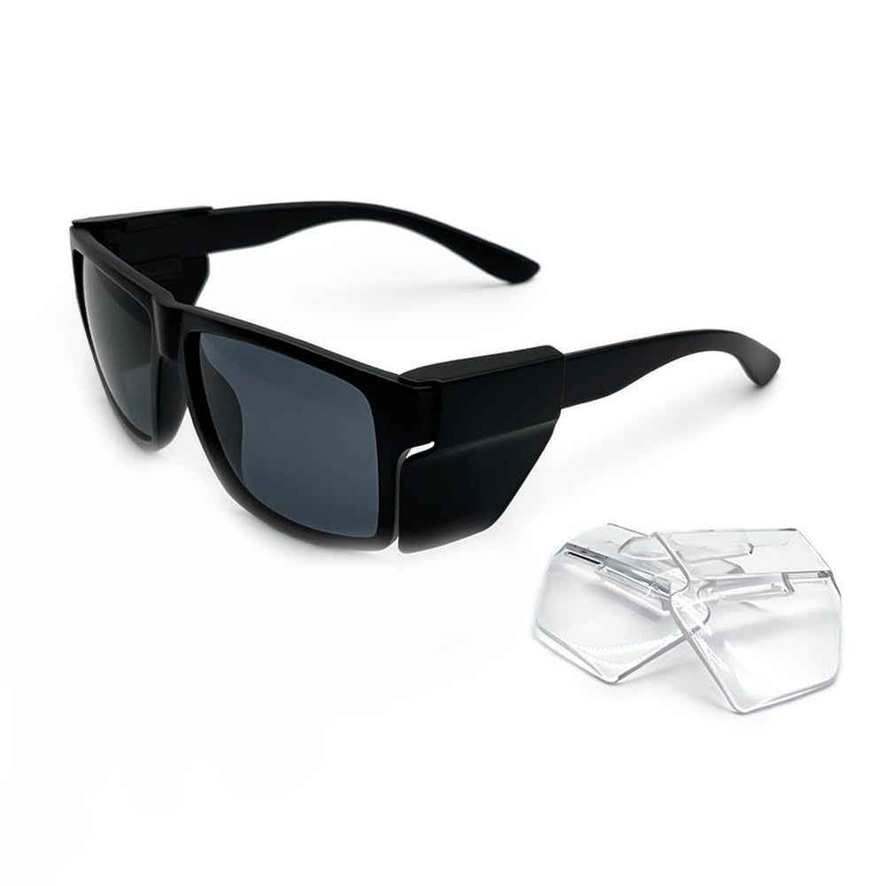 Photo 1 of JING LEI Safety Glasses with Removable Side Shield,UV400 Protection Goggles
