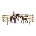 Schleich Rider with Icelandic Ponies Playset