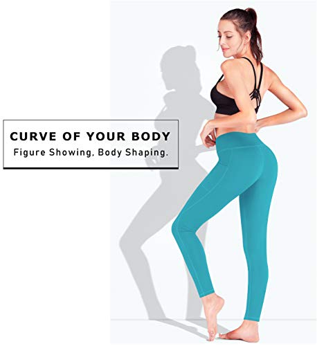 image for Heathyoga Yoga Pants High Waist Leggings for Workout Running & Yoga, S