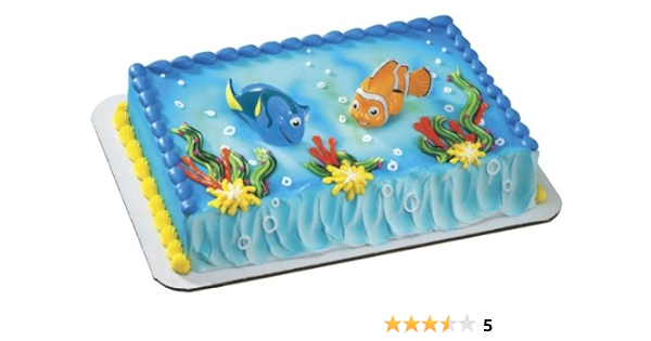 Amazon Com Finding Nemo Squirters Nemo Dory Cake Toppers By Decopac Grocery Gourmet Food