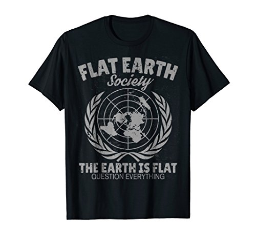 Flat Earth Society T-ShirtT-ShirtOEKO-TEX STANDARD 100