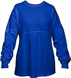 Royal Blue Pom Pom Pullover Shirt for Women