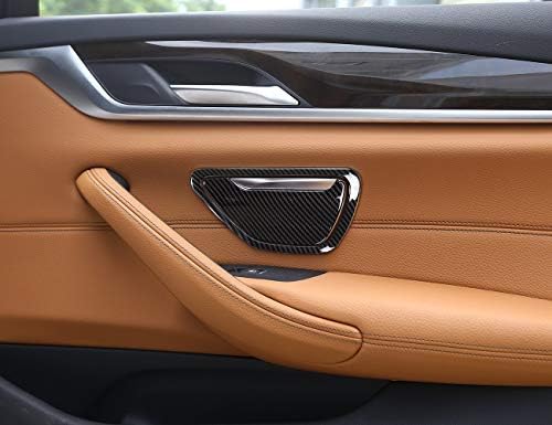 18 Bmw 5シリーズ リアドア用灰皿カバートリム Absカーボンファイバースタイル カーインテリア 改造アクセサリー B07ldbk5vn 2 343円