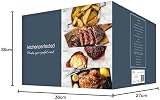 Kitchen Perfected 17Ltr Halogen Low Fat Oven Black E4702BK - Roast & Grill view 9