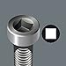 Wera 05117684001 Kraftform Plus 368 Square Socket Screwdriver, #2 Head, 4