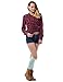Knee High Crochet Boot Socks for Women Cotton Knit Lace Trim Leg Warmers with Button