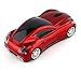 YL-VV Sport Car Mouse 2.4GHz Wireless Mouse Car Shape Optical Gaming Mouse with USB Receiver 1600DPI 3 Buttons for Home Office Using (Red)