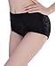 NINGMI Women Butt Lifter Padded Control Panties Hip Enhancer Underwear Shapewear, Black, Medium