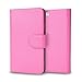 iPhone 6s Plus Case, [Wallet Case] i-Blason KickStand Also Fit Apple iPhone 6 Plus Case 5.5 Inch Leather Cover with Credit Card [ID Holders] (Pink)
