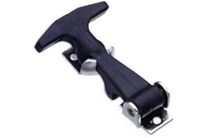 Southco 37-20-086-20 One Piece Flexible Handle Latches, Rubber/Stainless Steel (Pack of 2)