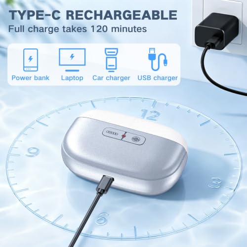 Cortauñas Eléctrico 4 en 1, Cortauñas para Bebés con luz LED | 2 Velocidades Ajustables, Funciones de pulido y limado, Cortauñas Automático para Bebés, Adultos y Personas Mayores
