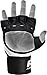 RDX MMA Gloves for Grappling Martial Arts Training, Approved by SMMAF, Genuine Cowhide Leather Sparring Mitts, Good for Kickboxing, Muay Thai, Cage Fighting, Punching Bag & Combat Sports
