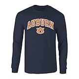 Auburn Tigers Long Sleeve Tshirt Navy