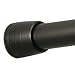 iDesign Cameo Metal Tension Rod, Adjustable Customizable Curtain Rod for Bathtub, Shower Stall, Closet, Doorway, 26-42 Inches, Bronze