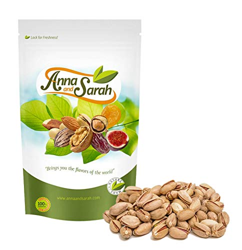 Anna and Sarah Turkish Antep Pistachios, Premium Quality Roasted Pistachios, Healthy Snack, Rich Flavor in Resealable… - Image 3