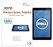 JOTO - Dell Venue 8 (Android Tablet) Premium Screen Protector Film Ultra Crystal Clear (Invisible) with Lifetime Replacement Warranty (3 Pack)
