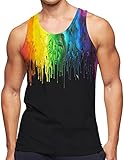 RAISEVERN Men's Tank Tops Summer Workout Sleeveless